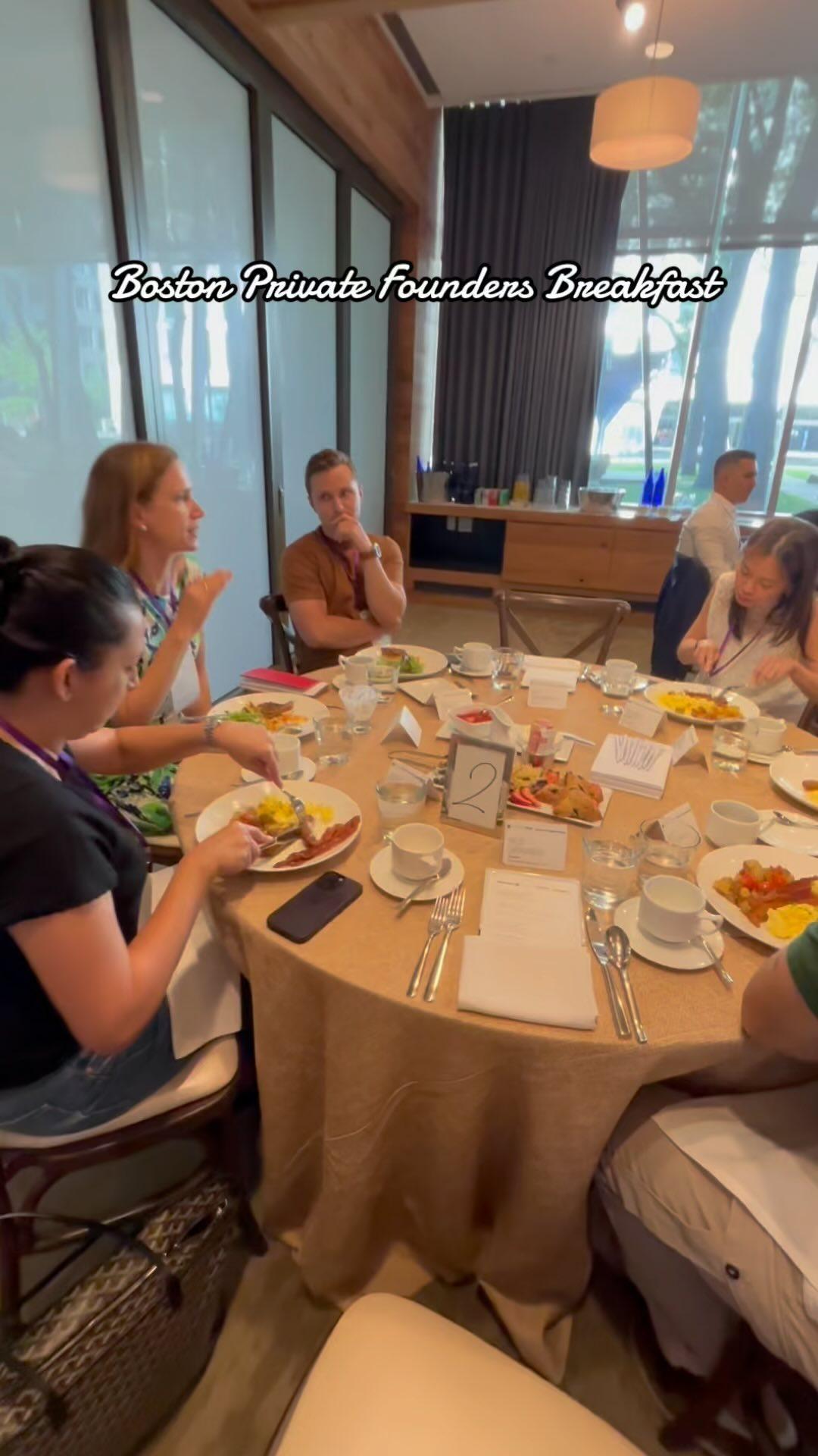 Our private founders breakfast series has now landed in Boston! Check out supermomos.com for the August edition if you're a founder in Boston 😎
#Boston #Bostonfounders #Startup